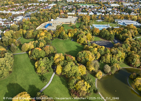 21.10.2025 - Geothermie-Baustelle am Michaelibad in Berg am Laim und Neuperlach